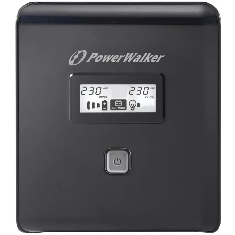 PowerWalker VI 1000 LCD 1 kVA 600 W 4 gniazda AC
