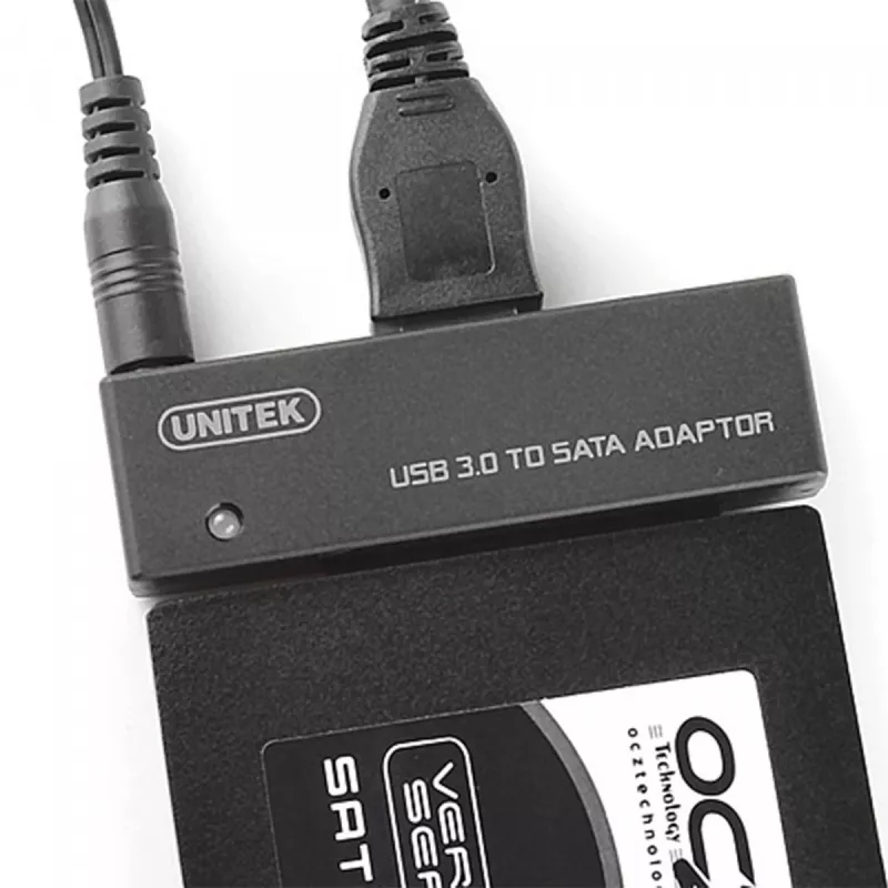 Karta interfejsu Unitek Y-1039, kabel USB w zestawie, 5 Gbit/s, czarna, plug-and-play