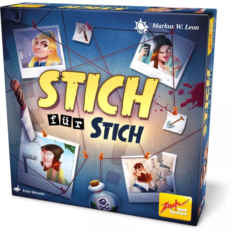 Stich for Stich, Gra karciana