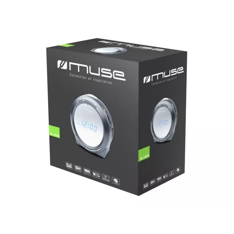 Zegar radiowy Muse M-12CR