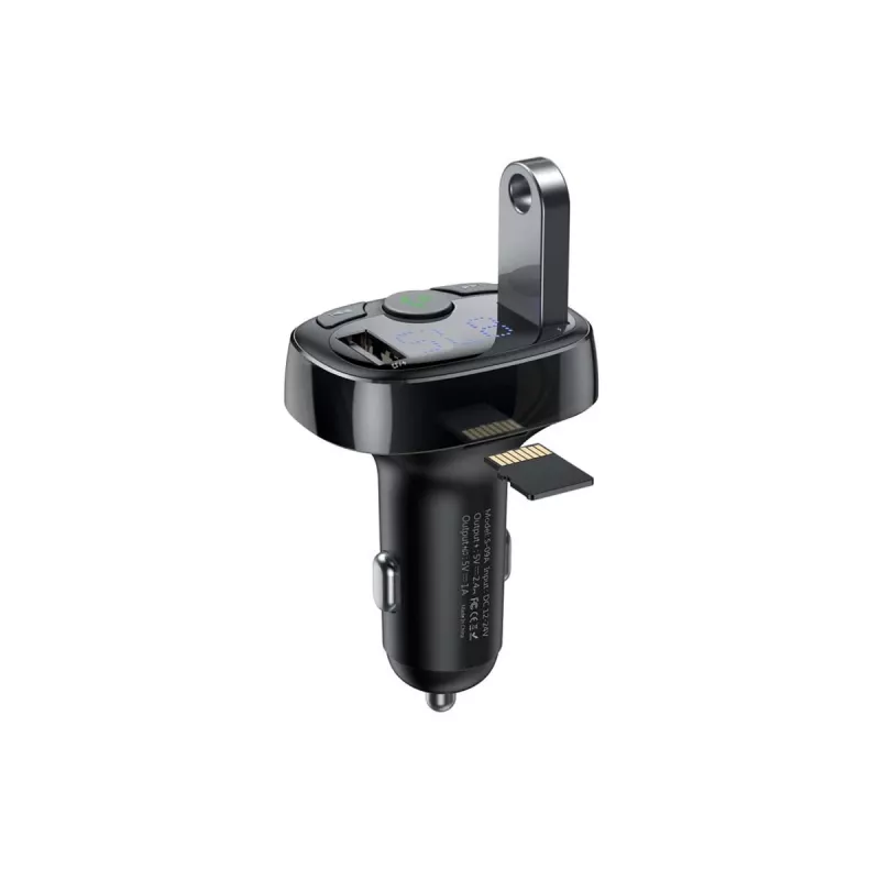 Nadajnik FM Baseus SUP0004410 87,5-108 MHz Bluetooth USB Czarny
