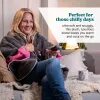 HoMedics Cordless Warming Shawl HCM-SWL100 — bezprzewodowy szal grzewczy, ładowalny, do ramion i pleców