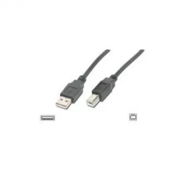 Digitus AK 672/3 AL Kabel USB Czarny