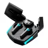 Słuchawki Canyon GTWS-2 Bezprzewodowe Nauszne Gaming USB Type-C Bluetooth Stacja Ładująca Czarny (CND-GTWS2B)