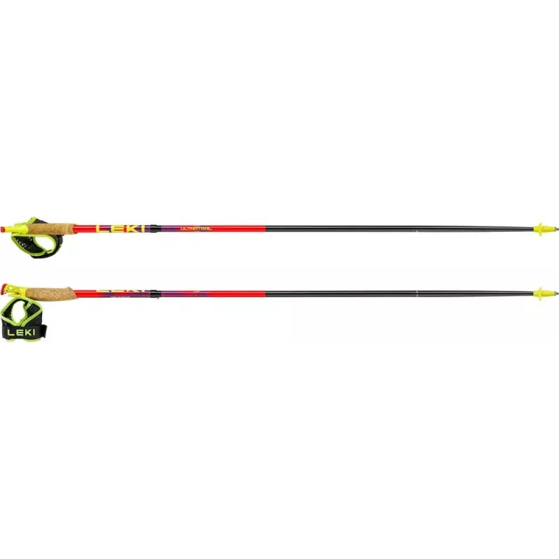 Kijki trekkingowe Leki TRL Ultratrail FX One 115 cm, czerwone