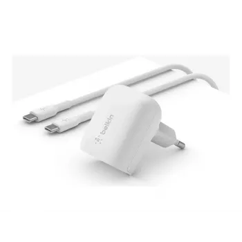 Ładowarka sieciowa Belkin WCA006VF1MWH-B6 do urządzeń mobilnych Smartphone Biała AC Szybkie ładowanie do użytku wewnętrznego