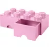 LEGO Brick Drawer 8 różowy, Pojemnik do przechowywania różowy