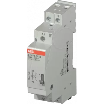 ABB E290-16-20 - Przekaźnik impulsowy, 2-pin, 2 styki normalnie otwarte (E290-16-20)