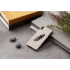 Etui na smartfona man and wood do iPhone XS Max Indian Czarny