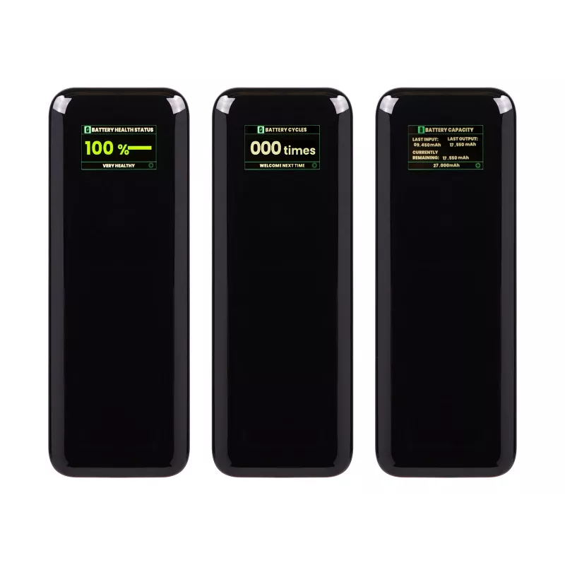Powerbank BLOW AIR99.9 27000mAh PD 140W LCD — 2× USB‑C, 1× USB‑A, 27000 mAh, 140 W łączna moc