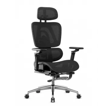 Fotel biurowy mark adler Expert 7.9 Czarny — ergonomiczny fotel obrotowy, czarna tkanina, model MA-EXPERT 7.9 Czarny