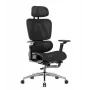 Fotel biurowy mark adler Expert 7.9 Czarny — ergonomiczny fotel obrotowy, czarna tkanina, model MA-EXPERT 7.9 Czarny