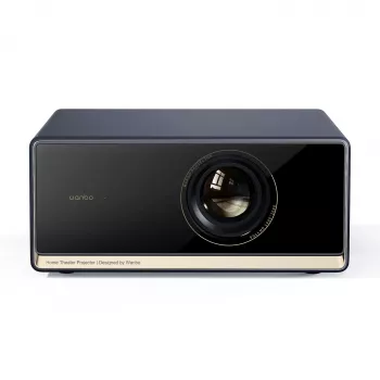 Projektor WANBO X5 Pro — 1100 ANSI lumenów, LCD, 1080p (1920x1080), 16:9, HDR10, Google TV, niebieski