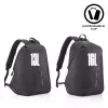Plecak casualowy XDDESIGN Bobby Soft z komorą na notebooka 15,6 cala, 16 l, PET, czarny