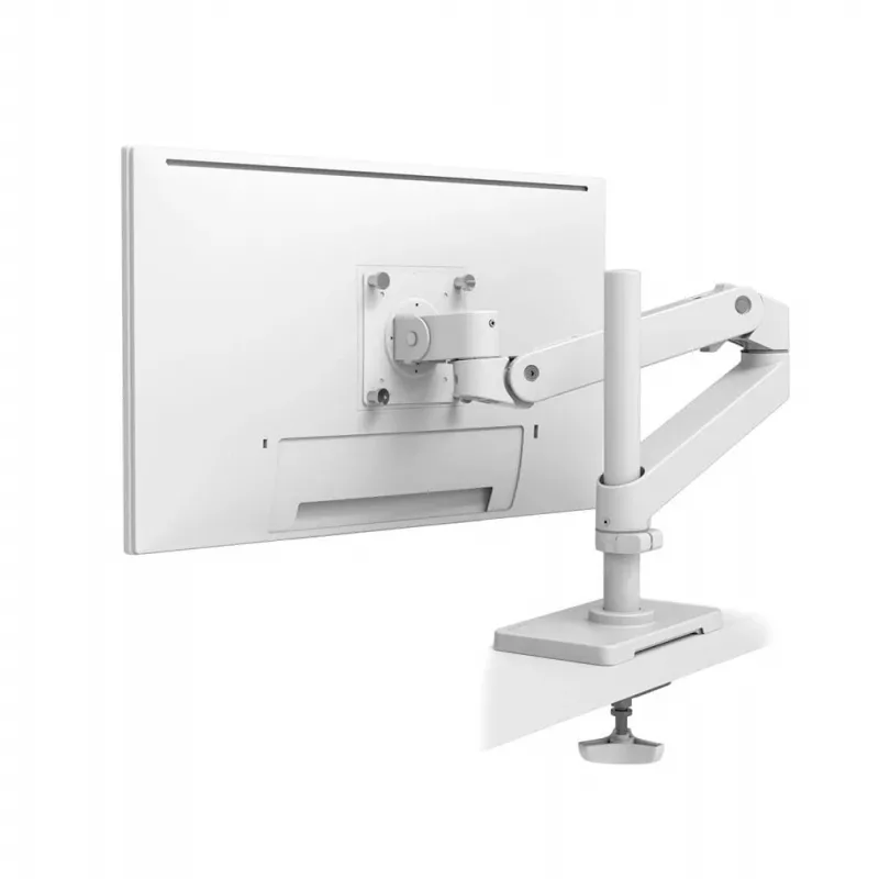 Ergotron LX Pro - Zestaw montażowy (ramię monitora) - do wyświetlaczy LCD - mocowanie przelotowe, wysoki słup - Aluminium - Biały - Rozmiar ekranu: do 86,4 cm (do 34 cali) (45-709-290)