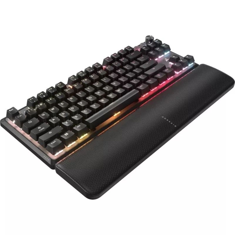 Mechaniczna klawiatura tenkeyless CORSAIR K70 PRO TKL — podświetlenie RGB, kompaktowy układ