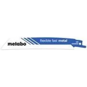 Metabo FLEXIBLE FAST METAL brzeszczot do piły szablastej do metalu, rur, blachy, profili 5 sztuk długość 1