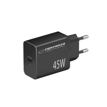 Ładowarka sieciowa Esperanza EZC108K 45W Czarny