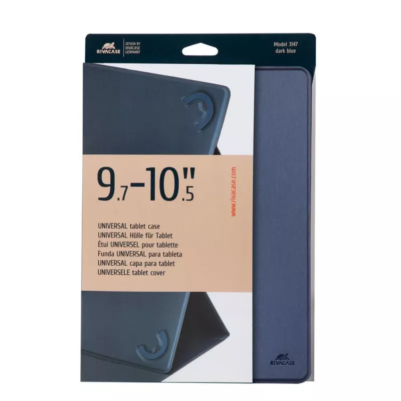 Etui na tablet 9,7-10,5' /10/3147 Ciemnoniebieskie Rivacase