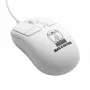 Przewodowa symetryczna mysz komputerowa ManMachine Mighty mysz 5, USB typu A, 5 przycisków, biała