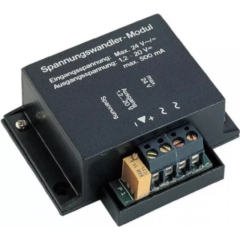 Moduł przetwornicy napięcia H-TRONIC 191396 wejście 4–24 V AC/DC, wyjście 1 V