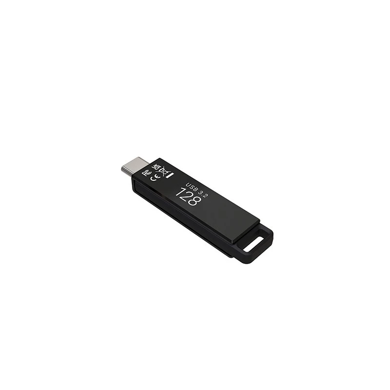 Pendrive 128GB USB-C 3.2 to produkt PNY z naszej oferty pendrive'ów USB. Najważniejsze cechy to czarne wykończenie, pojemność pamięci flash 128 GB i interfejs USB-C 3.2.