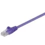 Kabel sieciowy Goobay 95278-GB Fioletowy 3m Cat6 U/UTP