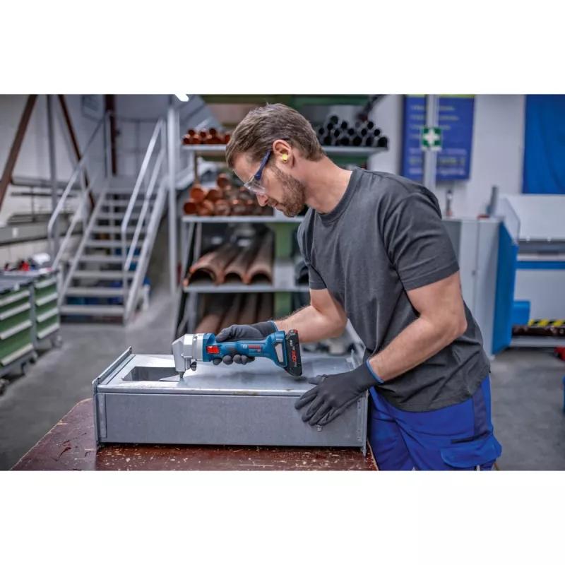 Nożyce do blachy Bosch GNA 18V-16 E 1400 spm 700 W bezszczotkowe