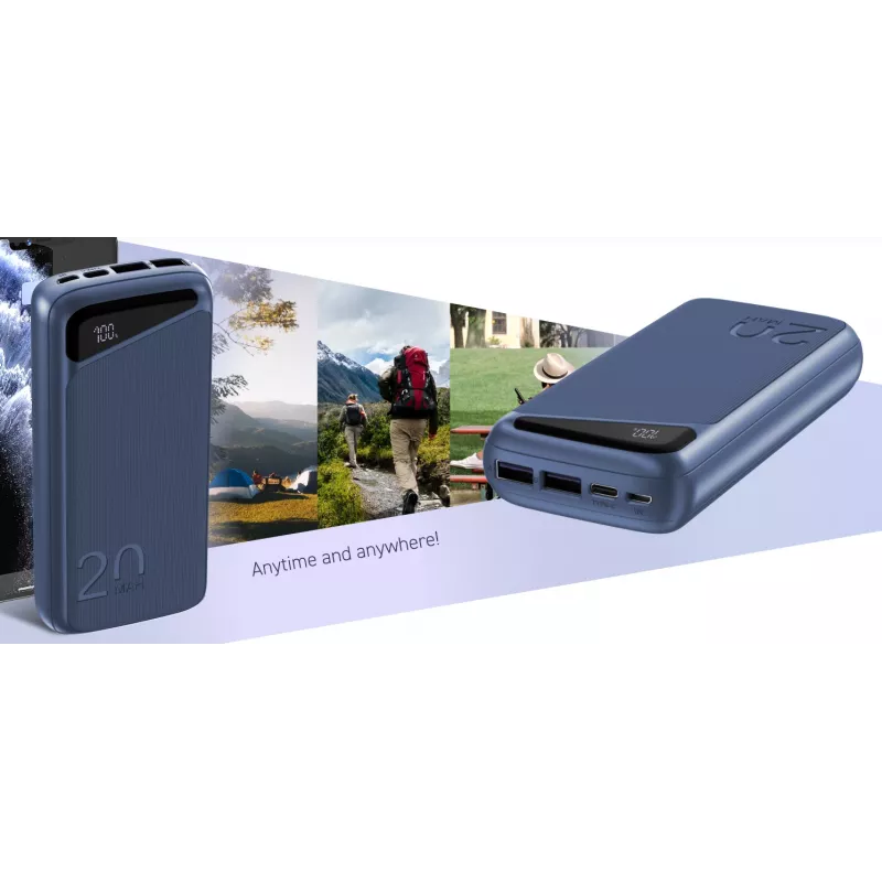 Przenośny powerbank Navitel PWR20 MX NIEBIESKI 20000 mAh