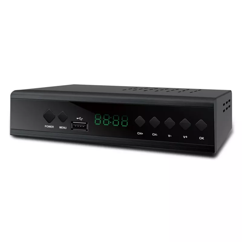 Extralink Home Tuner DVB-T2 dekoder telewizji cyfrowej H.265 HEVC FULL HD USB HDMI + pilot zdalnego sterowania