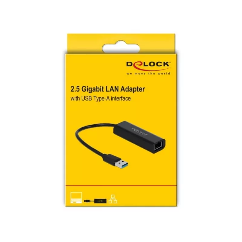 Karta sieciowa DeLOCK 66299 Ethernet 5000 Mbit/s