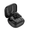 Zestaw słuchawkowy douszny TWS SAVIO TWS-12, Bluetooth 5.3, wbudowany mikrofon, czarny