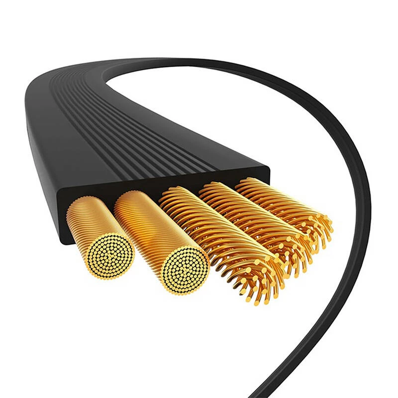 Kabel USB Baseus Free2Draw 1m USB C Czarny
