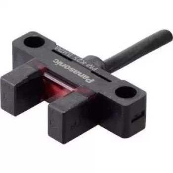 Fotoelektryczny czujnik widełkowy Panasonic PM-K25-P, typ K, 5–24 V DC, przełączanie na światło i na ciemność