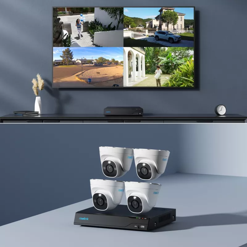 Reolink NVS8-8MD4 Zestaw do monitoringu wizyjnego przewodowy 8 kanałów (PS4KD01-8)