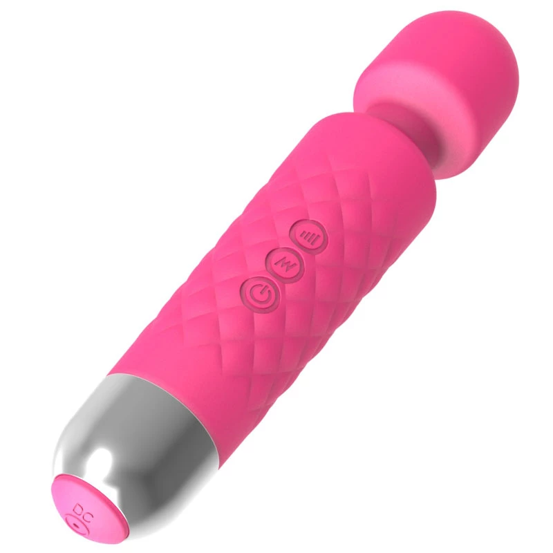 Masażer łechtaczkowy Erolab Wand-M MFN01r Rose Pink — kompaktowy masażer osobisty w stylu wand