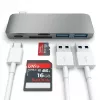 Satechi ST-TCUPM Type-C USB 3.0 koncentrator kombinowany 3 w 1