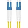 Światłowodowy kabel krosowy helos LWL 9/125µm OS2 LC Duplex 0,5 m