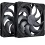 Noctua NF-A14x25 G2 PWM Sx2-PP chromax.Czarny 140mm Dual Fan Set