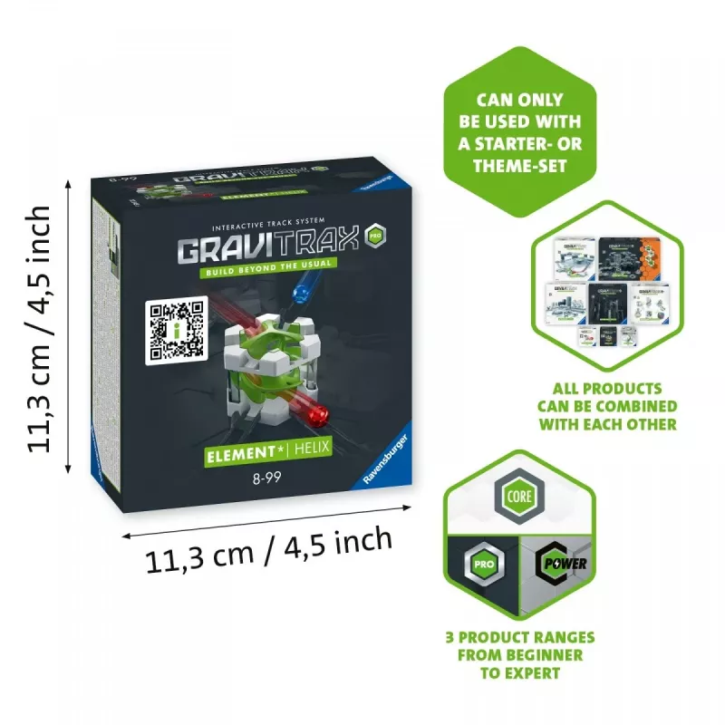 Zestaw konstrukcyjny Gravitrax PRO Element Helix
