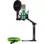 NT1 Signature +XLR-kabel+Desktop Studio Arm , Microphone Light Green, Bundle