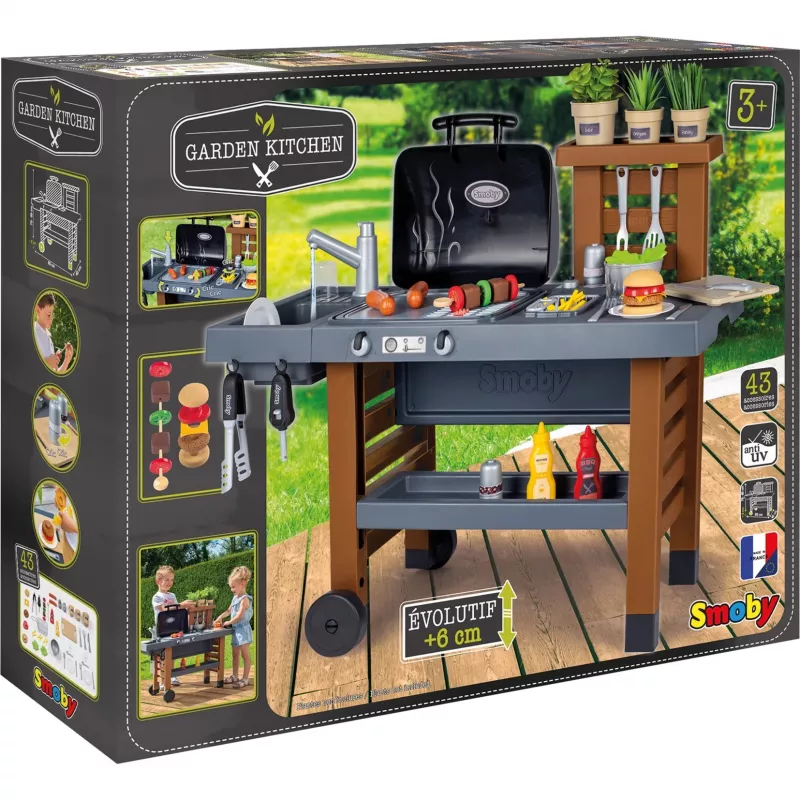 Garten Kitchen, Play Kitchen szarobrązowa