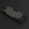Klawiatura mechaniczna dla graczy AKKO Czarny & Gold 3084B Plus, 84 klawisze, przełączniki Akko V3 Cream żółty, podświetlenie RGB