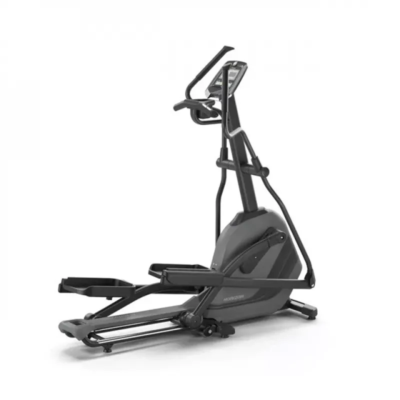 Orbiter eliptyczny Horizon Fitness Andes 5.1 — 20 poziomów oporu, 12 programów, długość kroku 50,8 cm, maks. waga użytkownika 136 kg