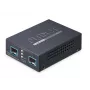 PLANET 2-portowy konwerter mediów sieciowych 10G/2.5G/1G/100BASE-X czarny