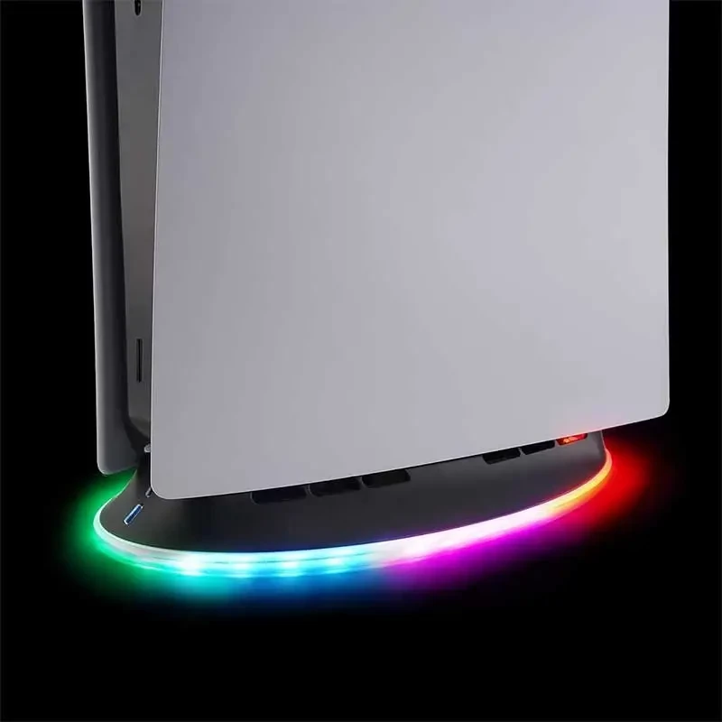 Stacja chłodząca SUBSONIC SA5656 do PS5 i PS5 cienki z diodami LED, wielowentylatorowym chłodzeniem, zasilana przez USB