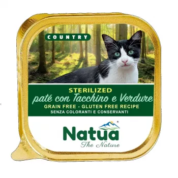 NATUA Country Sterilised Indyk z warzywami - mokra karma dla kota - 100g