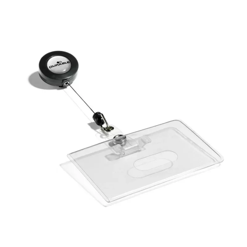 Durable 8016 Landscape Holder Transparent 10 pcs