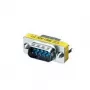 Equip Serial RS232 DB9 zmieniacz płci złącza, sprzęgacz męski na męski, DB-9, DB-9, srebrny
