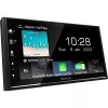 Kenwood DMX7722DABS samochodowy odbiornik multimedialny Czarny Wi-Fi Bluetooth